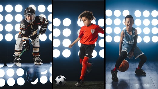 Dynamic 3-Light Sports Portrait Setup