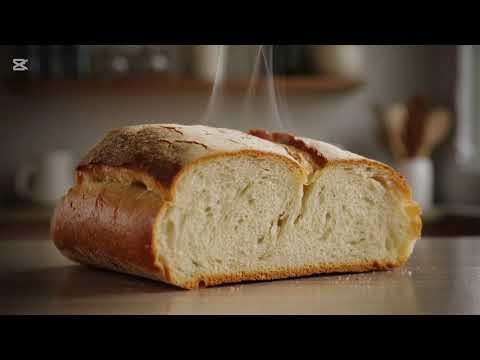 Satisfying Bread Tear | Cozy Kitchen ASMR 🧈🔥