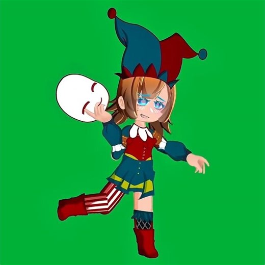 Practicing body tween in Alight Motion || Jester and Princess Trend || Gacha Edit || Icy Bloomy
