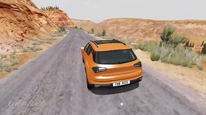 逼真的冲出悬崖#15 - BeamNG Drive - CrashBoomPunk