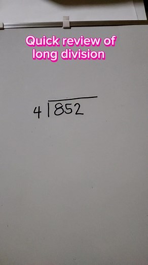 Quick review. #fbreels #fypシ゚ #elementarymath #longdivision #everyone #arithmetic | Math Fannatics