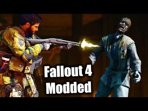 🔴Can I survive THIS Deadly Modded Fallout 4 Setup?🔴