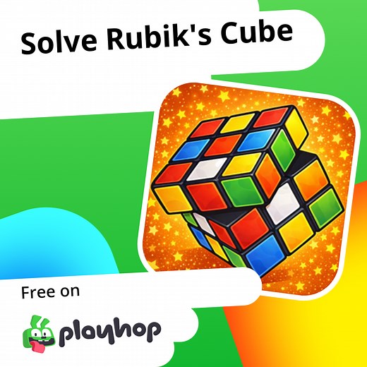 Solve Rubik's Cube: Play Online For Free On Playhop