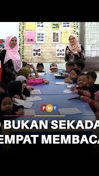 Perpustakaan Desa Bukit Kerayong bukan sekadar tempat pinjam buku