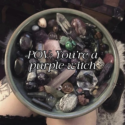 If this found you, that means you're a purple witch 🔮✨ #witchyvibes #witchtok #divination #psychic #witchcraft