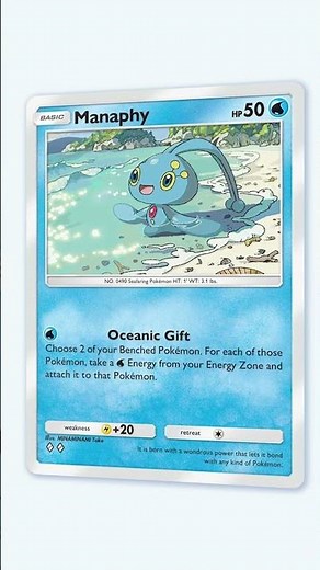 New Manaphy in Pokemon Pocket is BROKEN!