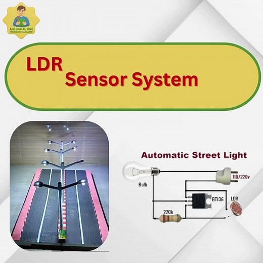 LDR Automatic Light Control Project| #ldr #sensor #automatic #solar #street #viralnews #youtubeshort