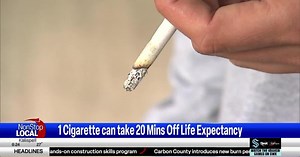 English study reveals one cigarette can take 20 minutes off lifetime