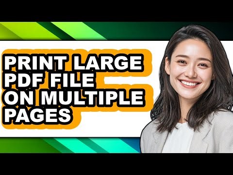 How to Print Large Pdf File on Multiple Pages - Easy Guide