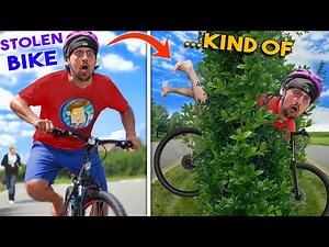 I STOLE SOME BIKES ... sort of! (FV Family New BIKE & Opera Ollie Vlog)