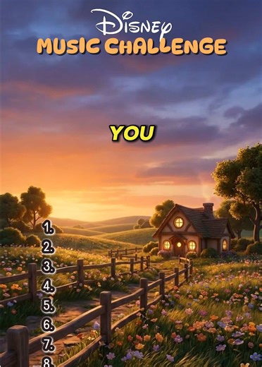 Disney Music Challenge 🎶 Can you Guess them all? 👀 #disneytunez #disneychallenge #quiztime #disneyfan #funchallenge