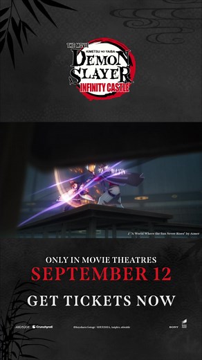 The final battle ignites on the big screen. Demon Slayer: Kimetsu no Yaiba Infinity Castle is now playing only in theatres. | AMC Theatres