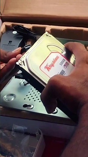 #hikvision How To Install Hard Disk In Hikvision DVR