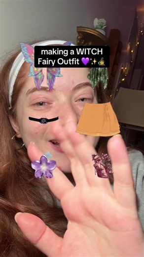 Making a Witch Fairy Outfit with a Random Generator 💜✨