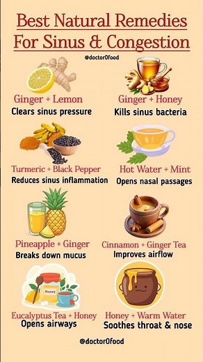 Best Natural Remedies for Sinus & Congestion | Clear Mucus, Open Airways & Breathe Better Naturally