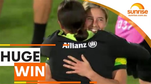 Huge win for the Matildas as another injury scare rattles the team