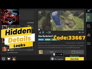 😱 ALICE BORDERLAND 5 BGMI WOW Map | Code: 33667 | Electro Drago