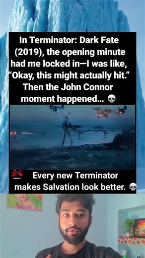 In Terminator: Dark Fate, the first 90 seconds had me hooked—I thought, “Alright, this might