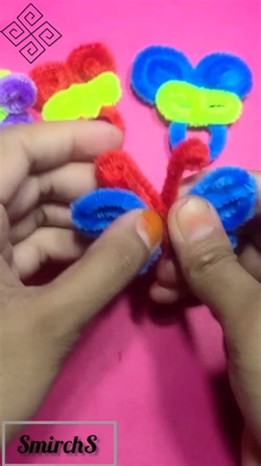 2K views · 17 reactions | Pipe Cleaner Butterfly 曆 Making Ideas #diy #reels #butterfly | SmirchS | Facebook