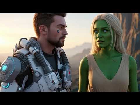 Alien Girl Asked the Human Not to Leave Yet—And What She Showed Him Wasn’t a Wound but Trust