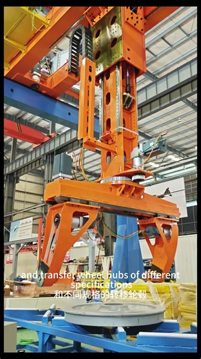 Precise wheel-type automatic handling gantry robot