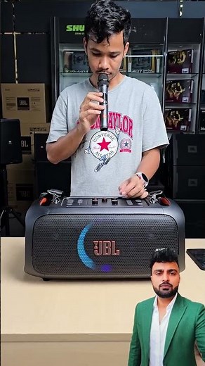 Testing the Wireless Microphone! JBL PartyBox On-The-Go Essential