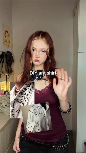 DIY Pinterest ant shirt 🪡 | ant shirt