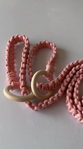 Handmadeyoga Mat Straps - Pink Salmon Colour - Etsy Australia