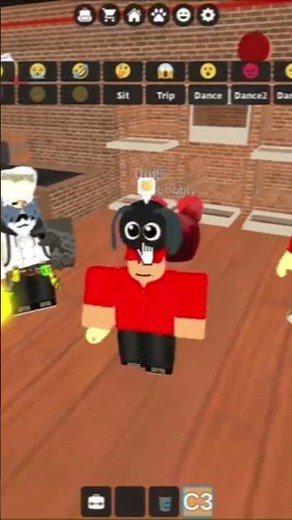 clapping cheeks #roblox #workatapizzaplace