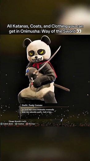 All Katanas, Coats, and Clothing that you can get in Onimusha: Way of the Sword 👀