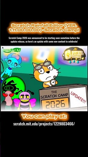 Scratch Rainfall Editor (VER.1.11.00.00.00) - Scratch Camp!