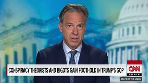 95K views · 2.6K reactions | Jake Tapper: “It is pretty clear there is a profound empathy and decency gap between President Trump and Joe Biden. And what’s important to keep in mind, at this point in our nation’s history, a politician bereft of empathy and decency, that’s someone by definition who is willing to literally do anything, to sink to any depth, to win.” | CNN Replay | Facebook