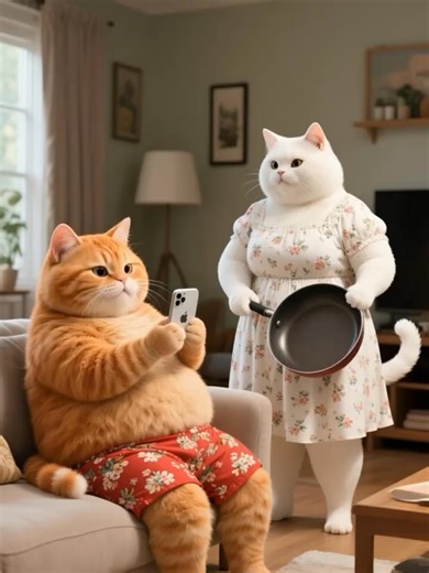 Kucing Lucu dan Menawan dalam Seni AI