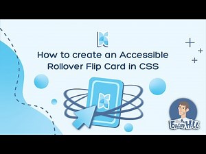 How to create an Accessible Rollover/Hover Flip Card in CSS