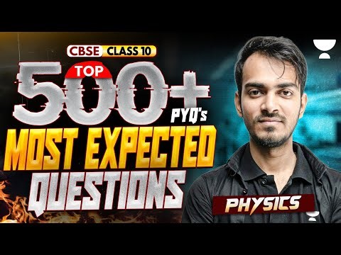 Class 10 Physics Most Repeated PYQs | Class 10 Physics Boards 2026 | Aryan Sir