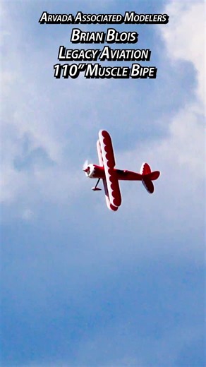 Legacy Aviation 110" Muscle Bipe | Jeff's RC Clips