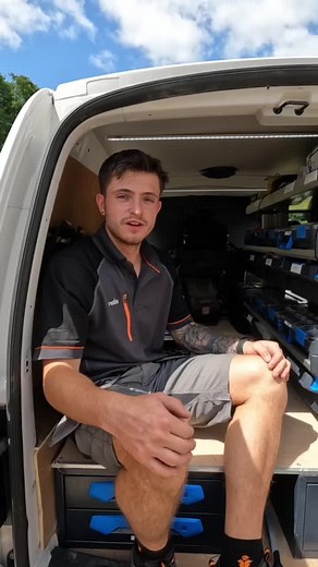 Sortimo racking. #work #sparky #sparkylife #sortimo #racking #van #vanstorage #storage #onthejob #tool #tools #organising #vanracking #vanlife #sparkysquad #vanideas