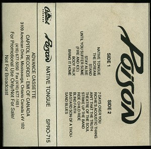 Poison - Native Tongue