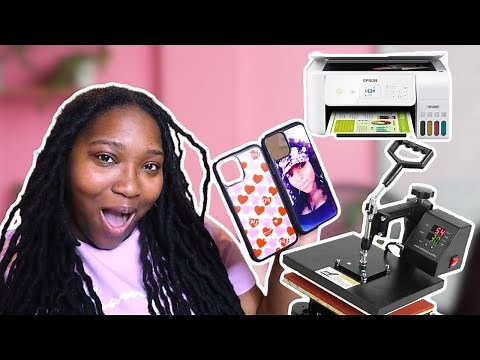 How to MAKE a Phone Case| Super Easy| Sublimation Phone Case