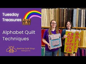Creative Ways to Make Alphabet & Lettering Quilts