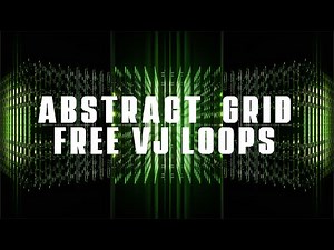 Abstract Grid Free VJ Loop Pack