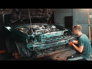 Opel Calibra Restoration - Removing engine | Ep.1