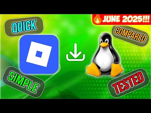 Install Roblox on Linux! - (Updated/Simple/Tested/Compared) - June 2025!!!