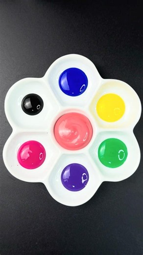 🎨 Pearlescent Red Ignites Every Color ❤️✨ | Satisfying Color Mixing #colormixing #shots