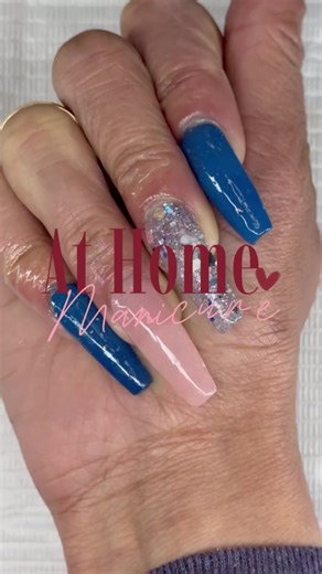 At-Home Manicure with February Colors