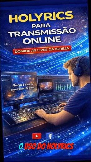 Holyrics Para Transmissão Online (Guia Completo)