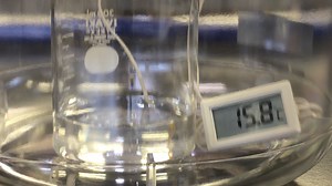 真空での水の冷却実験 その１