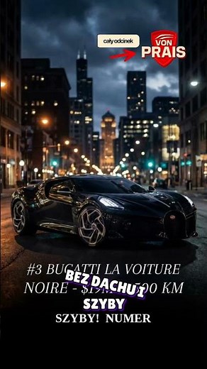 Najdroższe Samochody Świata: TOP 5 Luksusowych Aut! #shorts