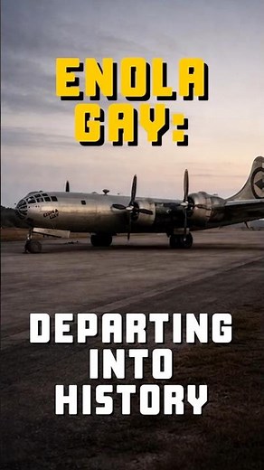 Enola Gay: Departing Into History #WorldWarII #EnolaGay #Hiroshima #AviationHistory