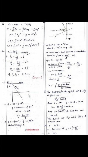 Plusone physics model exam answerkey 2025/plusone physics model exam question paper and answers/